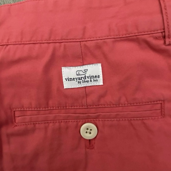 Men’s Vineyard Vines Salmon Pink Club Shorts Size 32 - Picture 2 of 4